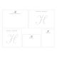 Classic Script Initial and Name Post-it® Ensemble Image 2 of 6